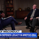 Craig Melvin with author James Patterson and Bill Clinton